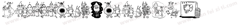 Little Aliens字体转换